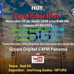 Grupo Digital Panamá y la Asociación de Radioaficionados del Canal de Panamá los invita a la video conferencia programada en Zoom