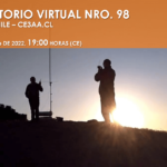 CONVERSATORIO VIRTUAL NRO. 98, MIÉRCOLES 18 DE MAYO DE 2022, 19:00 HORAS (CE)