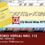 CONVERSATORIO VIRTUAL NRO. 112, MIÉRCOLES 24 DE AGOSTO DE 2022, 19:00 HORAS (CE)