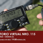 CONVERSATORIO VIRTUAL NRO. 115, MIÉRCOLES 21 DE SEPTIEMBRE DE 2022, 19:00 HORAS (CE)