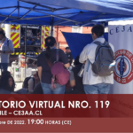 CONVERSATORIO VIRTUAL NRO. 119, MIÉRCOLES 19 OCTUBRE DE 2022, 19:00 HORAS (CE)