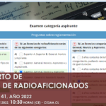 CURSO ABIERTO DE FORMACIÓN DE RADIOAFICIONADOS, CLASE VIRTUAL NRO. 41, AÑO 2022