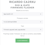 Firmware IGATE y TRACKER LORA APRS – CD2RXU