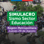 Simulacro Sismo Sector Educación RM