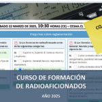 CURSO FORMACION RADIOAFICIONADOS 2025